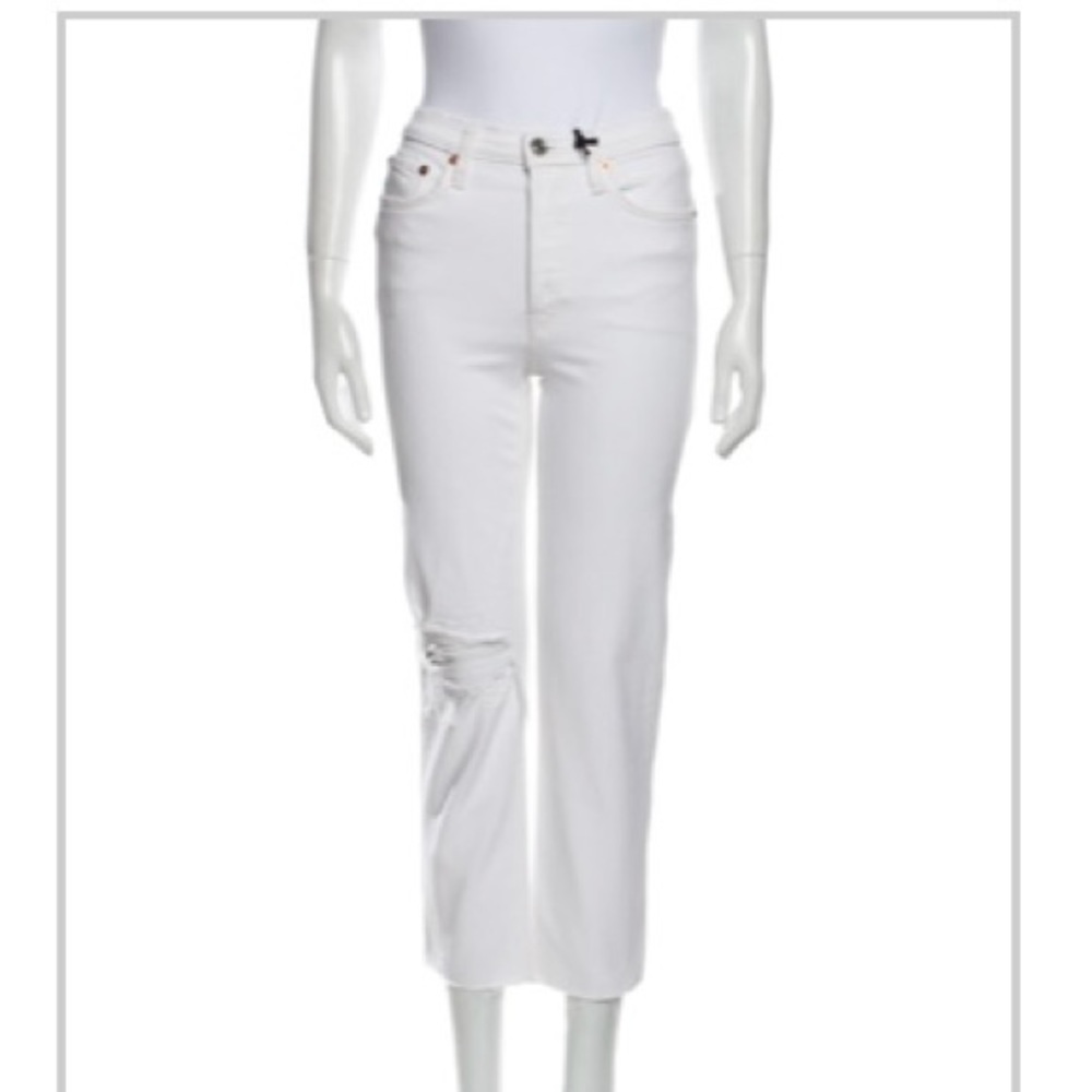 RE/DONE 70s Stove Pipe Straight Leg Jeans